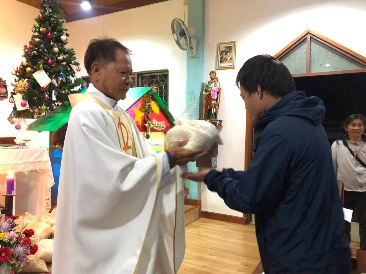 Rice from lamp.charity at St Teresa of Calcutta, Pai &mdash; 1 of 2